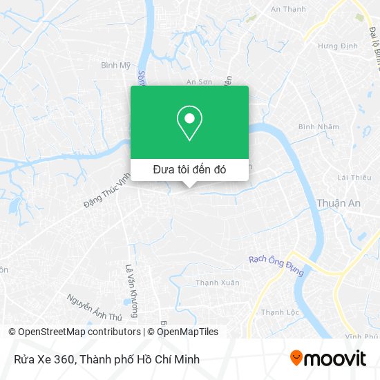 Bản đồ Rửa Xe 360
