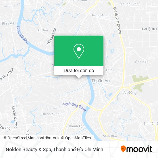 Bản đồ Golden Beauty & Spa