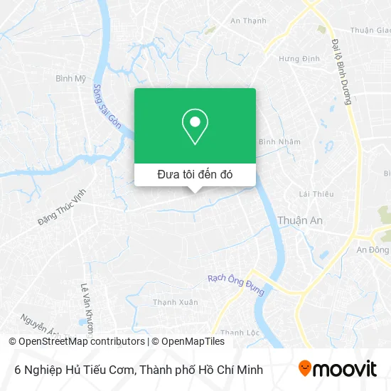 Bản đồ 6 Nghiệp Hủ Tiếu Cơm
