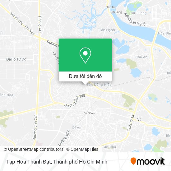 Bản đồ Tạp Hóa Thành Đạt