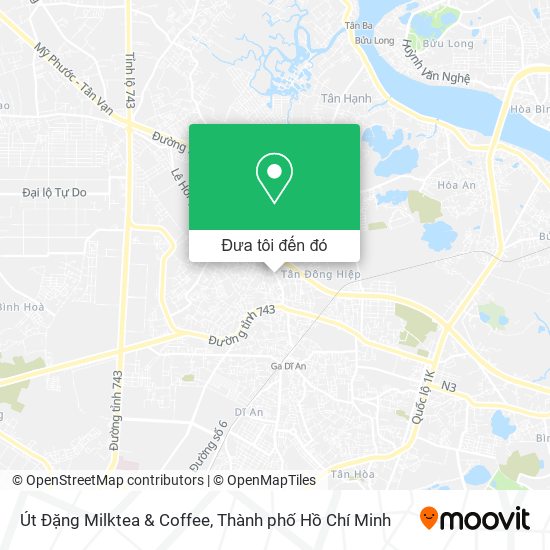Bản đồ Út Đặng Milktea & Coffee