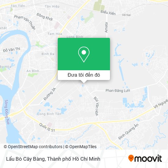 Bản đồ Lẩu Bò Cây Bàng