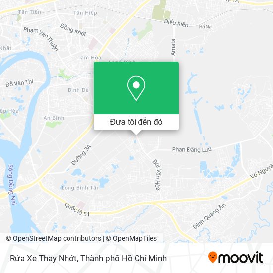 Bản đồ Rửa Xe Thay Nhớt