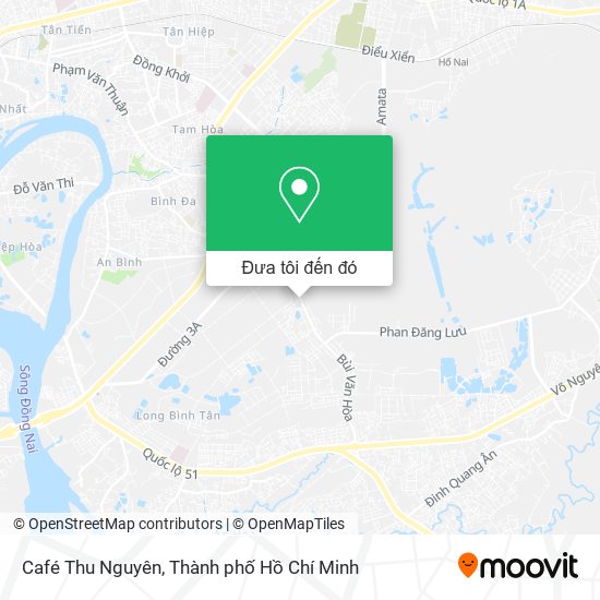 Bản đồ Café Thu Nguyên