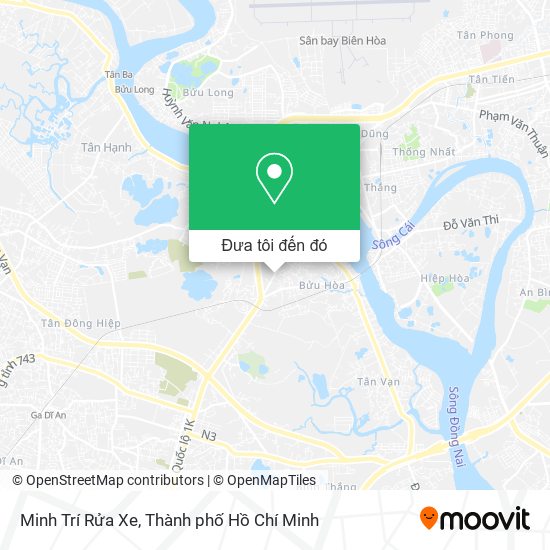 Bản đồ Minh Trí Rửa Xe