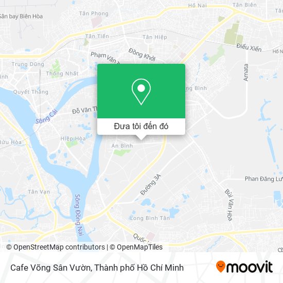 Bản đồ Cafe Võng Sân Vườn