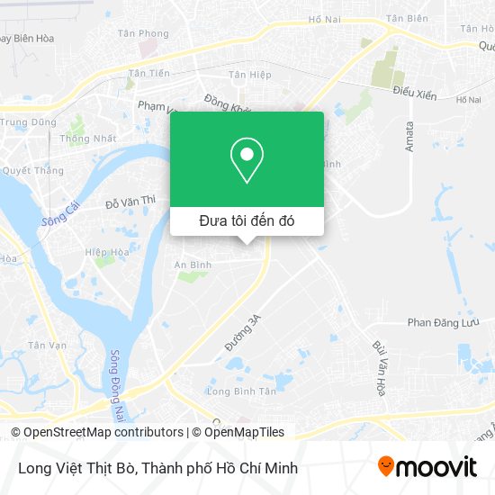 Bản đồ Long Việt Thịt Bò