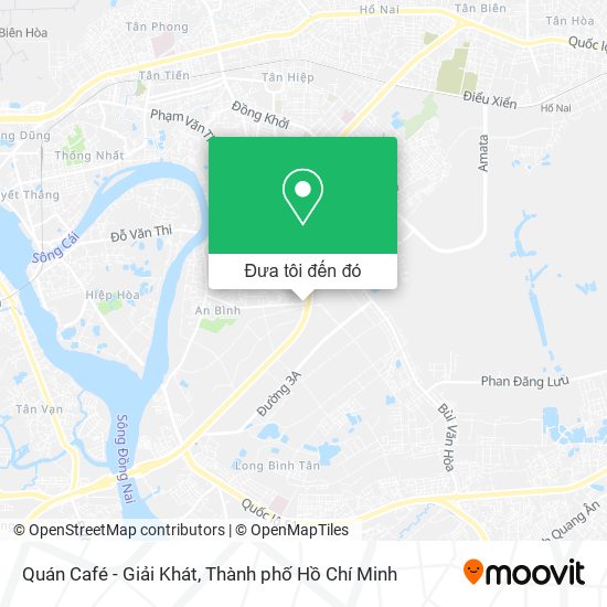 Bản đồ Quán Café - Giải Khát