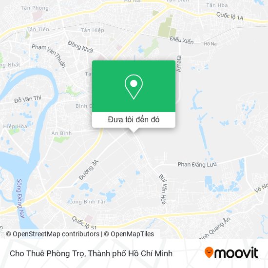 Bản đồ Cho Thuê Phòng Trọ