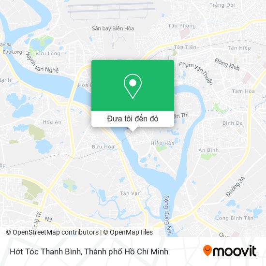 Bản đồ Hớt Tóc Thanh Bình