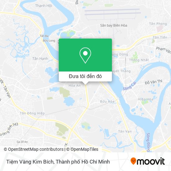 Bản đồ Tiệm Vàng Kim Bích