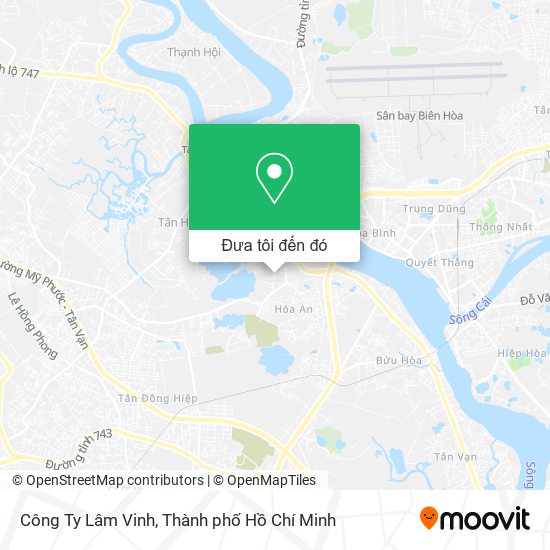 Bản đồ Công Ty Lâm Vinh