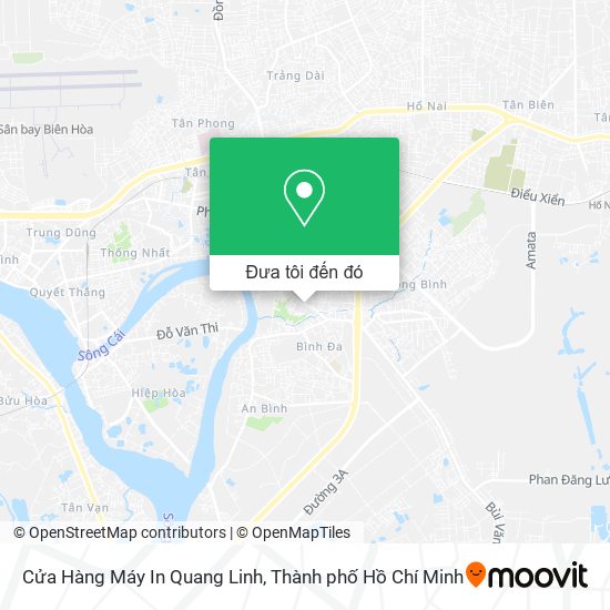 Bản đồ Cửa Hàng Máy In Quang Linh