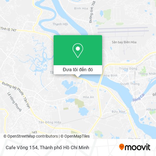 Bản đồ Cafe Võng 154
