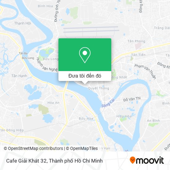 Bản đồ Cafe Giải Khát 32