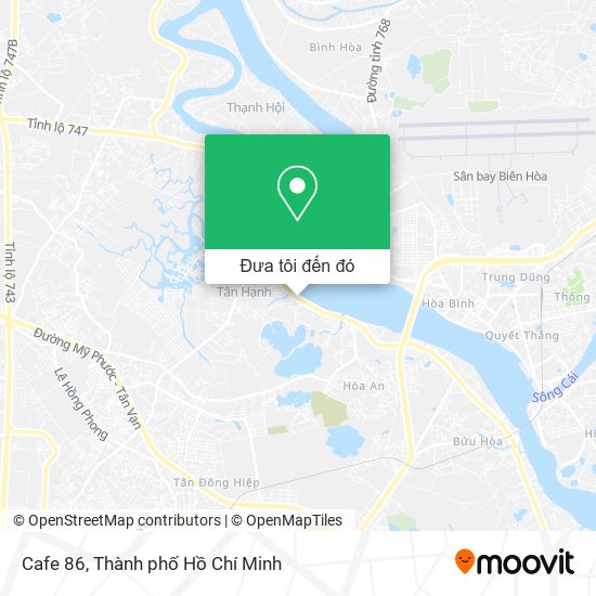 Bản đồ Cafe 86