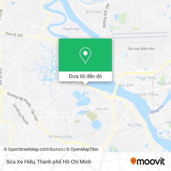 Bản đồ Sửa Xe Hiếu