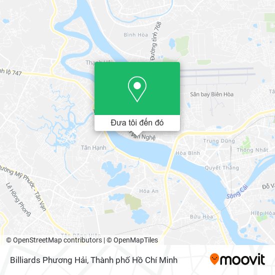 Bản đồ Billiards Phương Hải