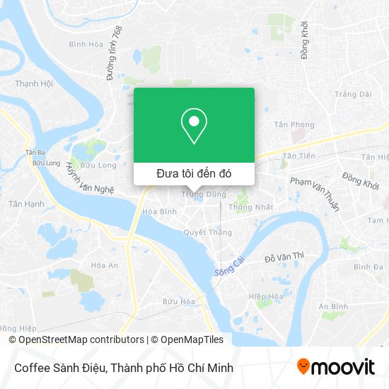 Bản đồ Coffee Sành Điệu