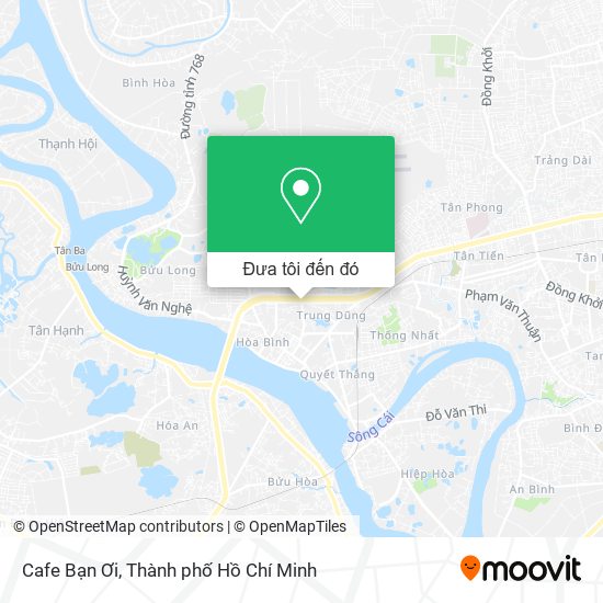 Bản đồ Cafe Bạn Ơi