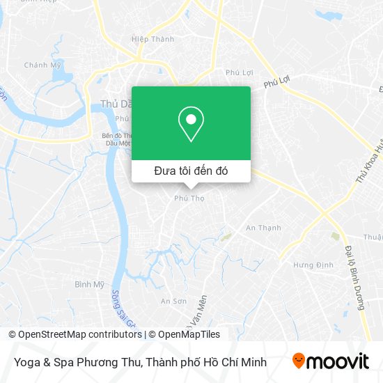 Bản đồ Yoga & Spa Phương Thu