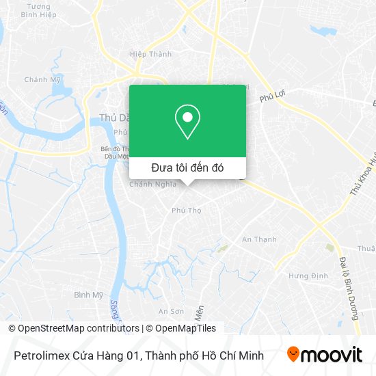 Bản đồ Petrolimex Cửa Hàng 01