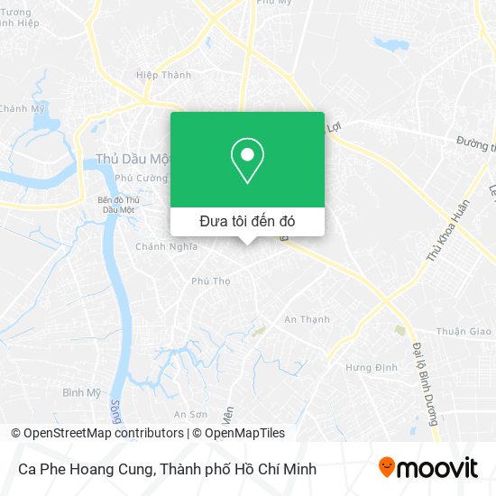 Bản đồ Ca Phe Hoang Cung