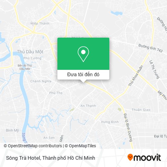 Bản đồ Sông Trà Hotel