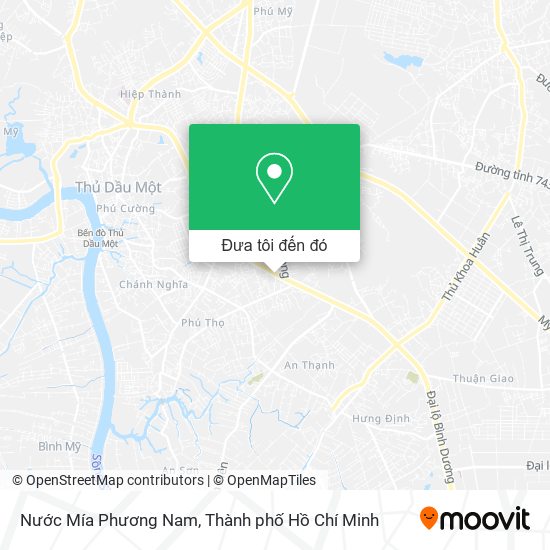 Bản đồ Nước Mía Phương Nam