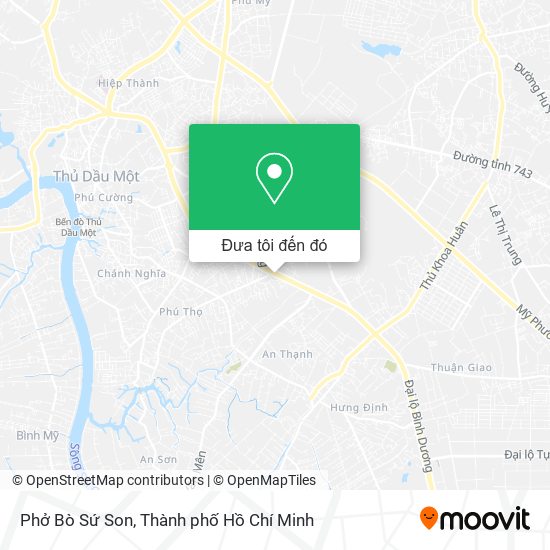 Bản đồ Phở Bò Sứ Son