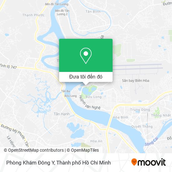 Bản đồ Phòng Khám Đông Y
