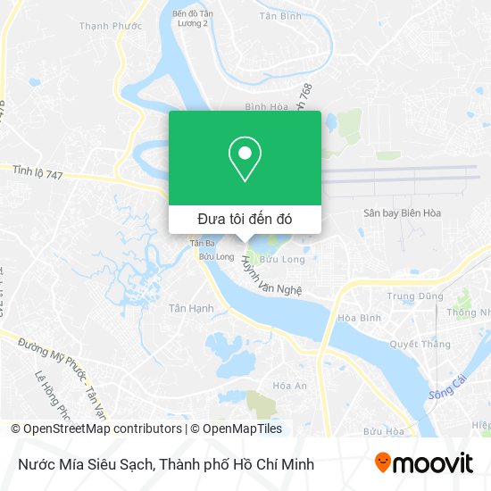 Bản đồ Nước Mía Siêu Sạch