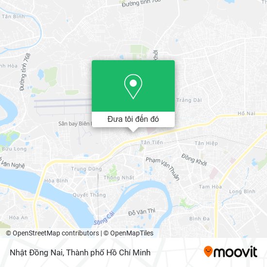 Bản đồ Nhật Đồng Nai