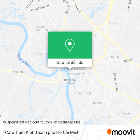 Bản đồ Cafe Tiệm Kiết