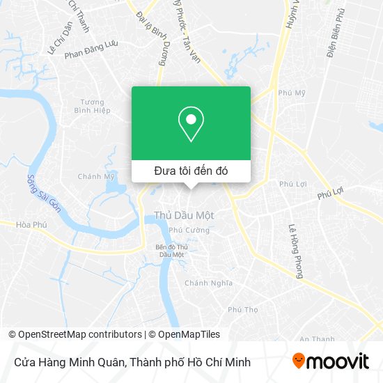 Bản đồ Cửa Hàng Minh Quân