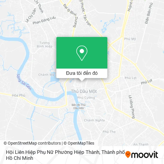 Bản đồ Hội Liên Hiệp Phụ Nữ Phường Hiệp Thành