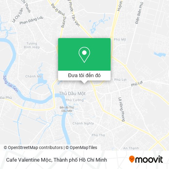 Bản đồ Cafe Valentine Mộc