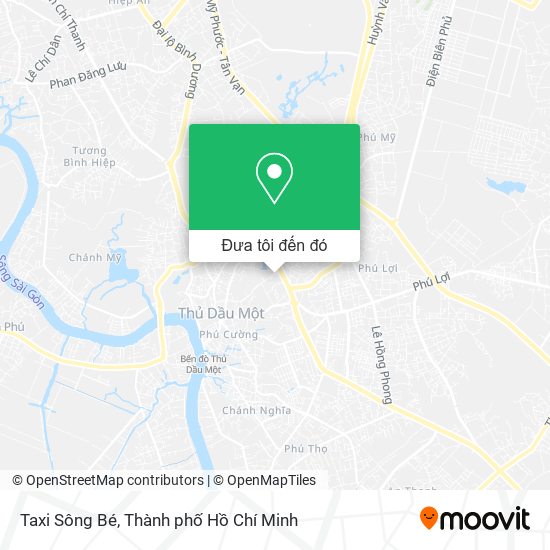 Bản đồ Taxi Sông Bé