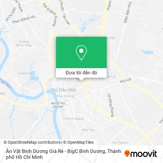 Bản đồ Ăn Vặt Bình Dương Giá Rẻ - BigC Bình Dương