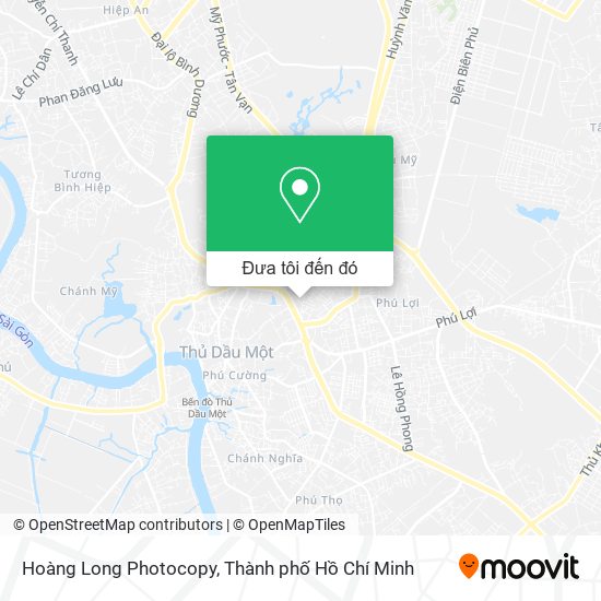Bản đồ Hoàng Long Photocopy