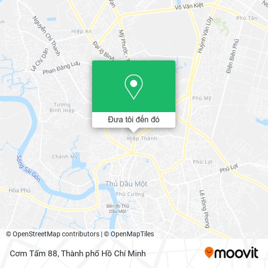 Bản đồ Cơm Tấm 88