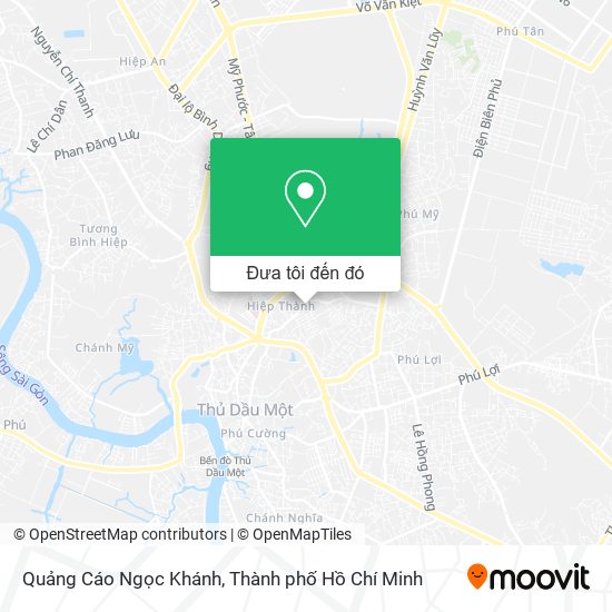Bản đồ Quảng Cáo Ngọc Khánh