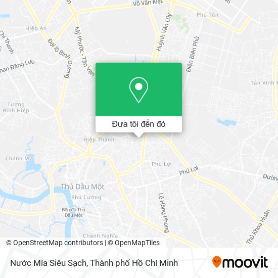 Bản đồ Nước Mía Siêu Sạch