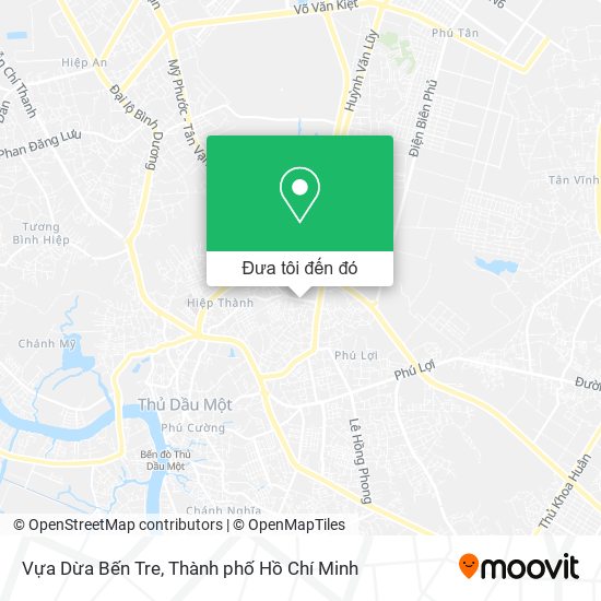 Bản đồ Vựa Dừa Bến Tre