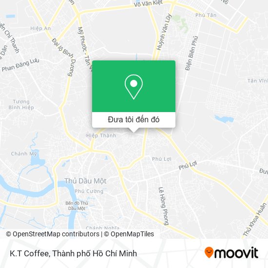 Bản đồ K.T Coffee