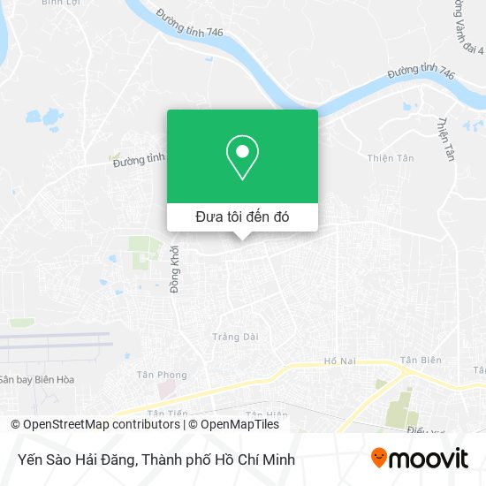 Bản đồ Yến Sào Hải Đăng
