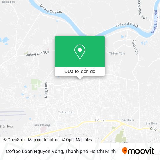 Bản đồ Coffee Loan Nguyễn Võng