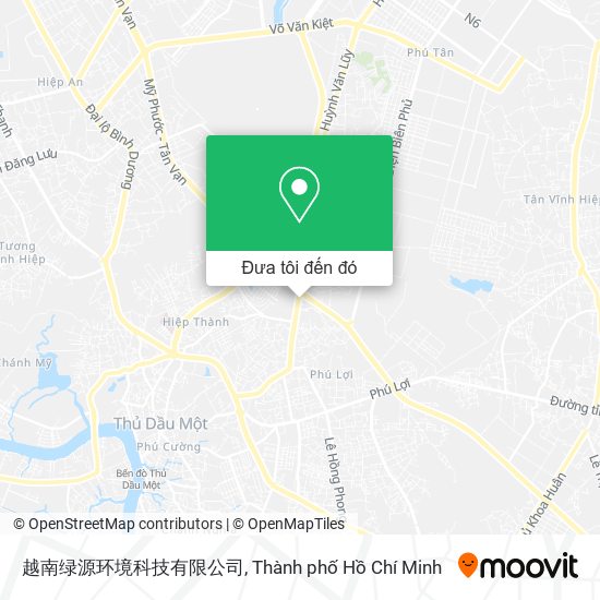 Bản đồ 越南绿源环境科技有限公司