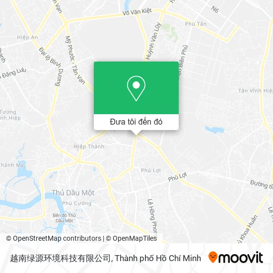 Bản đồ 越南绿源环境科技有限公司