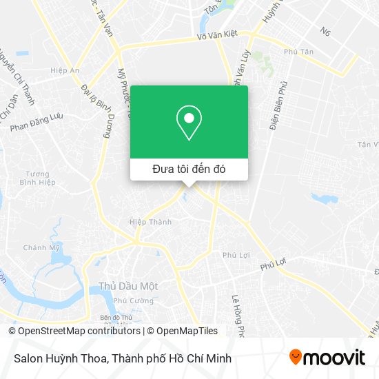 Bản đồ Salon Huỳnh Thoa